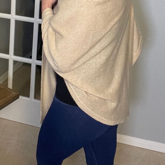 Lilly Pulitzer Cashmere Poncho Wrap Sweater - Picture 5 of 9